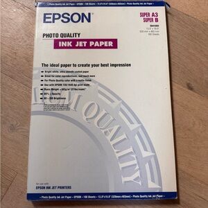 Epson specialty Size Photo Paper - Lot
